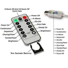 USB供電LED燈簾燈 - 600/300/200/100顆LED燈珠，附遙控器，適用於聖誕節、婚禮、派對、居家與花園裝飾 - USB窗簾燈 - 查看 10