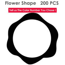 50/100/200/300 Pcs Custom Initials Wax Stickers, Handmade Wax Seal Stickers For Wedding Invitation, Self-Adhesive Envelope Wax Stickers-30 Colors Available!, Personalized Gift - Multicolor - View 17