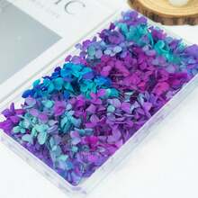 50/100/200/500/1000pcs Multicolor Artificial Hydrangea Flower Heads, Suitable For DIY Crafts, Candles, Weddings, DIY Handmade, Christmas - Multicolor - View 34