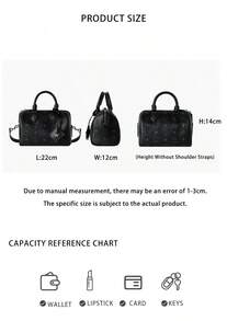 Mcm Ella Senior Visionary Lady Shoulder Strap Handbag - 黑色MWBFAEA03BK001 - 查看 10