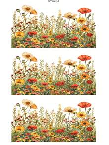 Bird/Butterfly/Flower/Letter Pattern Transfer Paper, Polymer Clay Printing Paper, Size 5.82 * 3.93 Inches, Suitable For DIY Art Jewelry Earring Making Special Polymer Clay Transfer Printing - A - View 13