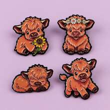 Pin Enamel dan Bros untuk Kerah, Pin Lencana untuk Ransel, Tas, Dekorasi Keren untuk Teman, Hadiah untuk Teman - MultiWarna - View 8