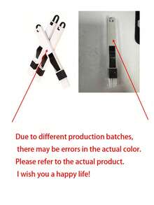 2-In-1 Multifunctional New Plastic Window Track Cleaning Tool With Collector And Crevice Cleaner, Anti-Aging, Detachable Dustpan Brush 2-In-1 Design, Can Clean Window Sills, Keyboards, Drawers, Wall Corners And Other Crevices In The Home, With Small Dustpan Design, Convenient To Use. Window Groove Cleaning Tool, Crevice Trash Cleaning Brush Shovel, Can Achieve Dual Window Groove Cleaning, Detachable Brush Head - 2-in-1 - View 4