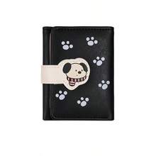 Cat & Dog Paw Print Cute Korean Style Women's Trifold Short PU Wallet Coin Purse Money Pouch - Multicolor - View 12