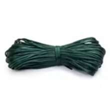 Silk Thread Satin Cord 2mm - 5 Meters Various Colors - Dark Green - View 3