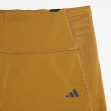 Adidas 女款健身訓練運動緊身內搭褲，9/10 長度跑步褲，瑜珈褲 HR5426 - 岩層青銅色 - 查看 5