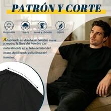 Camiseta con un divertido chiste de calabacín encurtido - Negro - Ver 5