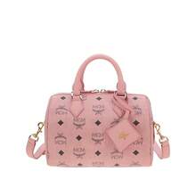 Mcm Ella Senior Visionary Lady Shoulder Strap Handbag - 粉色MWBFAEA03PZ001 - 查看 1