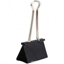 1/10/100pcs Medium Size Binder, 5/8 Inch, Durable Metal Folder, Suitable For Office, Classroom And Teachers - View 4