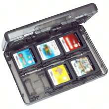 1pc NDS Game Card Case, 3DS 28-In-1 Game Card Holder, 24-In-1 Game Card Box, Universal 3DS Cartridge Storage Case - View 3