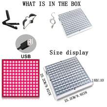 1 Set LED Red Light Beauty Device, 144 Beads, 660nm Wavelength, Brightening Dull Skin, Home Use USB Interface Red Light Beauty Device, Sports Light, Yoga Light - Red - View 8