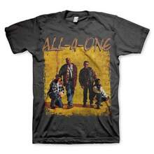 Camiseta All 4 One Remix - Negro - Ver 1
