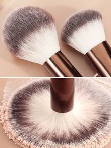 13 Pcs Makeup Brush Set, Dense Bristles, Aluminum Alloy Handle, Suitable For All Skin Types - Chocolate Brown - View 5