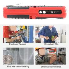 Portable Pen-Style Wire Stripper And Cutter, Steel Structure Electrician Wire Stripping Tool For Home Circuit Repair - A - View 3
