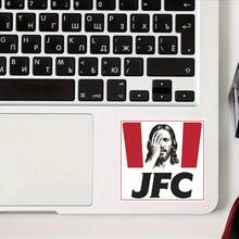 1Pc JFC Sticker Jesus Facepalm Funny Decal For Laptop Car Tumbler Water Bottle Vinyl Sticker​ - 1pc - View 6