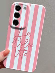 1 buah Casing Ponsel Keras Pelindung Penuh Minimalis Dua Warna dengan Pola Slogan Bahasa Inggris, Potongan Presisi, Lapisan Mengkilap, Kompatibel dengan iPhone 11/12/13/14/15/16 Pro Max - MultiWarna - View 5