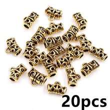 20個 12x9mm 珠管吊墜扣吊飾連接件 DIY 珠寶手工配件 - 12x9mm - 查看 13