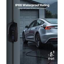 Level 2 Tesla Charger, 40 Amp Adjustable Current, 240V Portable Home Electric Car EV Charger With 25 Ft Charging Cable, NEMA 14-50P Plug, LCD Display, NACS Connector, For Tesla Model Y/X/3/S - For /X/3/S - View 7