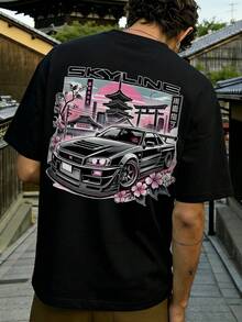 Camisetas de hombre - Negro - Ver 3