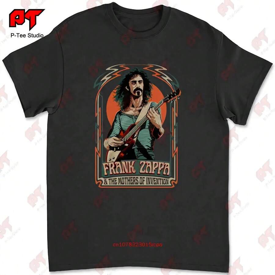 Frank Zappa Illustration T-Shirt LGDB - 款式 - 查看 1