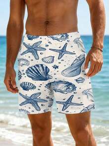 Men Beach Shorts - Multicolor - View 3