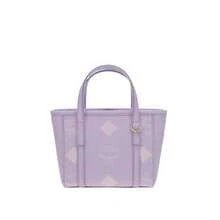 Mcm Toni Series Printed Women's Shoulder Crossbody Handbag - Purple MWPFAMT09UN001 - View 4