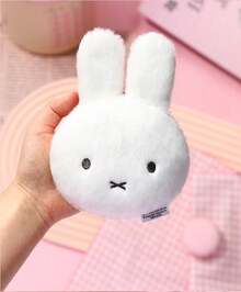 多功能 Miffy 毛絨：零錢包與鑰匙圈，附兔子卡夾與耳機收納袋 - 彩色 - 查看 8