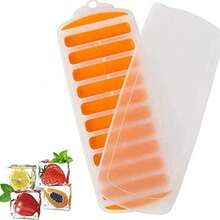 Silicone Ice Cube Tray With Lid, Silicone Ice Cube Tray With Lid, Easy Release Silicone Ice Cube Tray For Whiskey, Cocktails, Ice Cubes, Fruits, Drinks - Multicolor - View 11