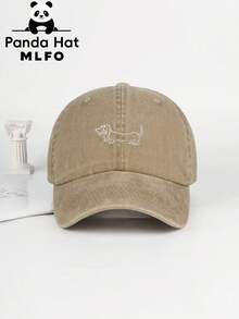 MLFO Topi Baseball Bergaya Baru dengan Bordir Motif Garis Dachshund, Topi Gaya Y2K, Topi Kasual Luar Ruangan yang Dapat Diatur, Cocok untuk Berbelanja, Berkemah, Liburan Pantai, dan Olahraga Luar Ruangan - Garis keturunan Dachshund - View 13