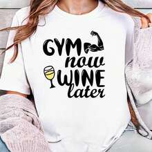 Pure Cotton Gym Mode On T-Shirt, Funny Fitness T-Shirt, Motivational Workout T-Shirt, Fitness T-Shirt, Workout Clothes, Gym T-Shirt, Gift For The Gym - 白色 006 - 查看 1