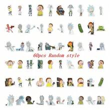 Warner Bros 60pcs/10pcs Pack, Rick And Morty Sticker Pack – 100 Unique Waterproof Vinyl Stickers, Suitable For Laptops, Suitcases And Notebooks.(Random Styles) - Multicolor - View 14