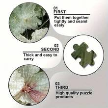 1000pcs Adult Mini Jigsaw Puzzle Boxed - Precision Cut Puzzle Pieces, Adult Challenge Level Difficulty, Scratch-Resistant Material. The Image Is Cute Cats In Flower Garden, Exquisite Details. Suitable For Adults Stress Relief, Family Entertainment, DIY Home Decor, Also An Art Collectible, Perfect Gift For Halloween, Christmas To Challenge The Brain, Let You Feel Focus And Achievement In Puzzling. - Multicolor - View 4
