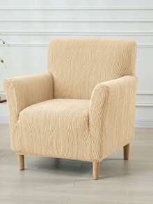 1PC Solid Color Armchair Cover Stretch Club Chair Slipcover Home Decor Removable Washable Single Sofa Cover For For Living Room Hotel - Multicolor - View 10