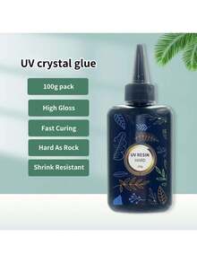 100g/400g Premium UV Resin - 3.53oz/14.11oz Crystal Clear UV Resin, Suitable For Jewelry Making, DIY Crafts - Fast Drying, High Gloss And Bubble-Free | Perfect For Casting, Coating And Art Projects - UV Resin - View 8