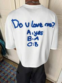 Personalized, Vacation, Male, Party, 2000s, Summer, Festival, New Year, Search. A Humorous Rhetorical Question Embroidered On Towels: "Do You Love Yourself?" With An Answer. - 布蘭克 5 - 查看 1
