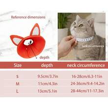 Pet Protective Collar Elizabeth Collar Pet Post-Surgery Care Anti-Scratch Anti-Lick Anti-Bite Neck Collar Pet Supplies - Multicolor - View 2