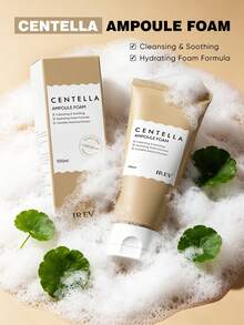 Susu Pembersih Mendalam Centella Asiatica 100ml - Diformulasikan dengan Centella Asiatica, Aloe Vera, dan Tea Tree. Melembapkan, Mengencangkan, Mengontrol Minyak; Memberikan Pembersihan Mendalam, Cocok untuk Semua Jenis Kulit. Unisex; Pilihan Ideal untuk Perawatan Kulit Korea. - Pembersihan menyeluruh - View 5