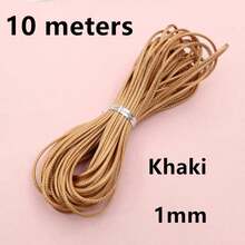 10米 1/1.5mm厚蠟繩線繩繩索DIY手鍊項鍊珠寶製作材料 - Waxed cord - View 27