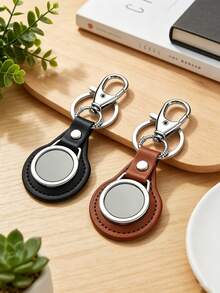 Customized Photo Leather Keychain, Personalized Photo Keychain, Unique Photo Gift For Men, Couple Keychain, Suitable For Valentine's Day, Mother's Day, Birthday, Father's Day, Graduation, Wedding, Keepsake, Housewarming Gift - Multicolor - View 3