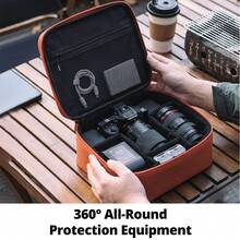 Ambitful Zoom P7 Camera Bag, Multi-Color Waterproof Photography Storage Box, Portable Handbag For DSLR Camera, Flash, Lens And Accessories Storage - View 5