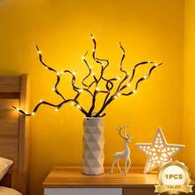 1pc Branch Light 20 LED Branch Lights, Indoor Decorative Lighting For Wedding, Birthday And Christmas - Fairy Lights With Branch Design - Twig Lights - View 7