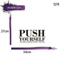 健身房運動辦公室健身標語牆貼 Trust The Process Push Yourself 勵志名言牆貼家居裝飾 - slogan - 查看 6