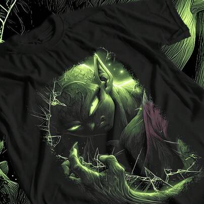 T-shirt Anime Vintage Spécial Unisexe pour Hommes et Femmes T-shirt Manga T-shirt Anime Exclusif Cadeau T-shirt Noir
