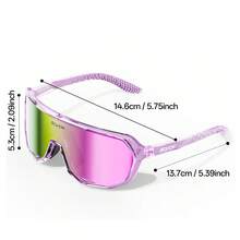 SCVCN Polarized Sports Eyeglasses, Unisex Outdoor Eyewear, Suitable For Cycling, Fishing, Golf, Hiking, Camping, Beach, Mountain Biking And Road Cycling - Multicolor - View 11