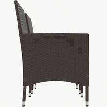 Outsunny 2 PCS Rattan Wicker Dining Chairs With Cushions And Anti-Slip Foot, Patio Stackable Chairs Set For Backyard, Garden, Lawn, Dark Coffee-XY939620 - 01-0594 - View 8
