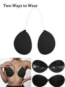 Women's Strapless Push-Up Bra, Convertible To Halter, Lift And Support, Suitable For Backless Outfits, Bikini And Everyday Wear - Multicolor - View 13