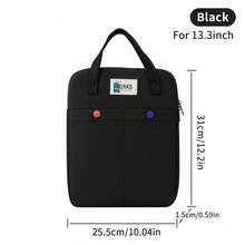 13.3-14.9 Inch Lightweight Portable Laptop Carrying Case, Compatible With Most Popular 13-14 Inch Laptops, Suitable For Apple Neo A3404 11th A16, HP Portable Laptop Sleeve - View 15