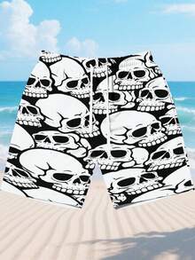 Men Beach Shorts - Multicolor - View 4