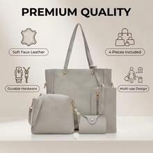Women's Daily Commute Large Capacity Combination Bag - Multicolor - View 12