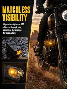 汽車 LED 超亮水箱罩燈 閃爍燈 適用於 Mini Light 白色/黃色燈條,適合卡車/汽車/越野車/UTV/ATV/摩托車全地形車水箱罩燈 - grille lamp - 查看 5